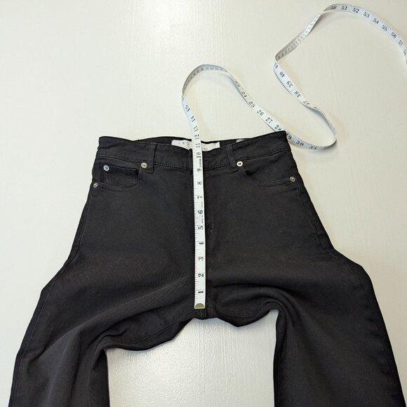 IRO Experience Size 26 Black Wash Cropped Jeans - Picture 11 of 14